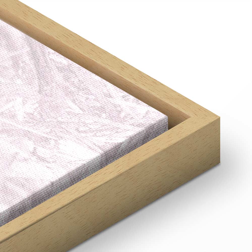 Floral Texture Vertical Canvas Print