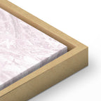 Floral Texture Vertical Canvas Print