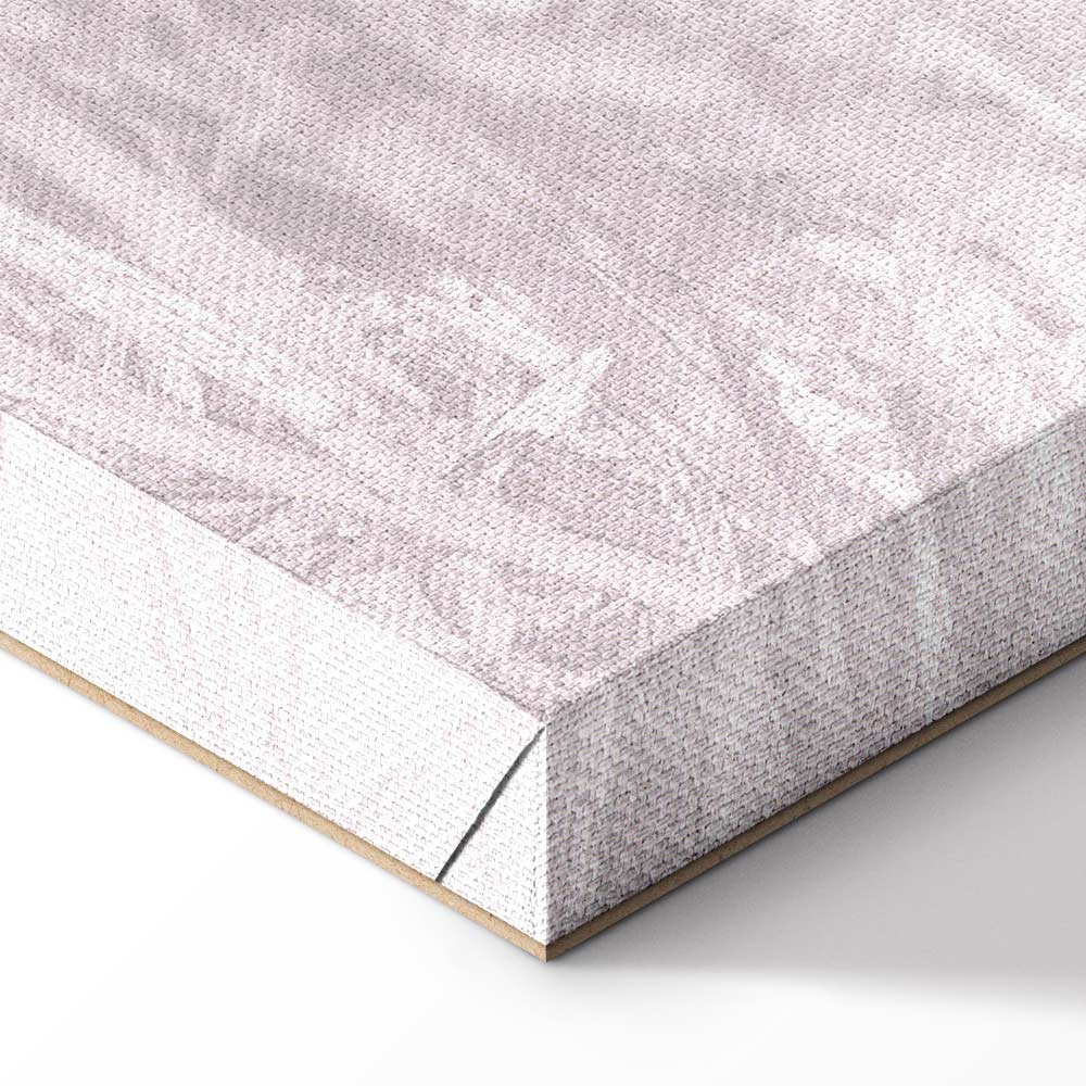 Floral Texture Vertical Canvas Print