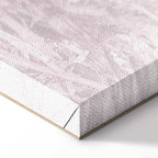 Floral Texture Vertical Canvas Print