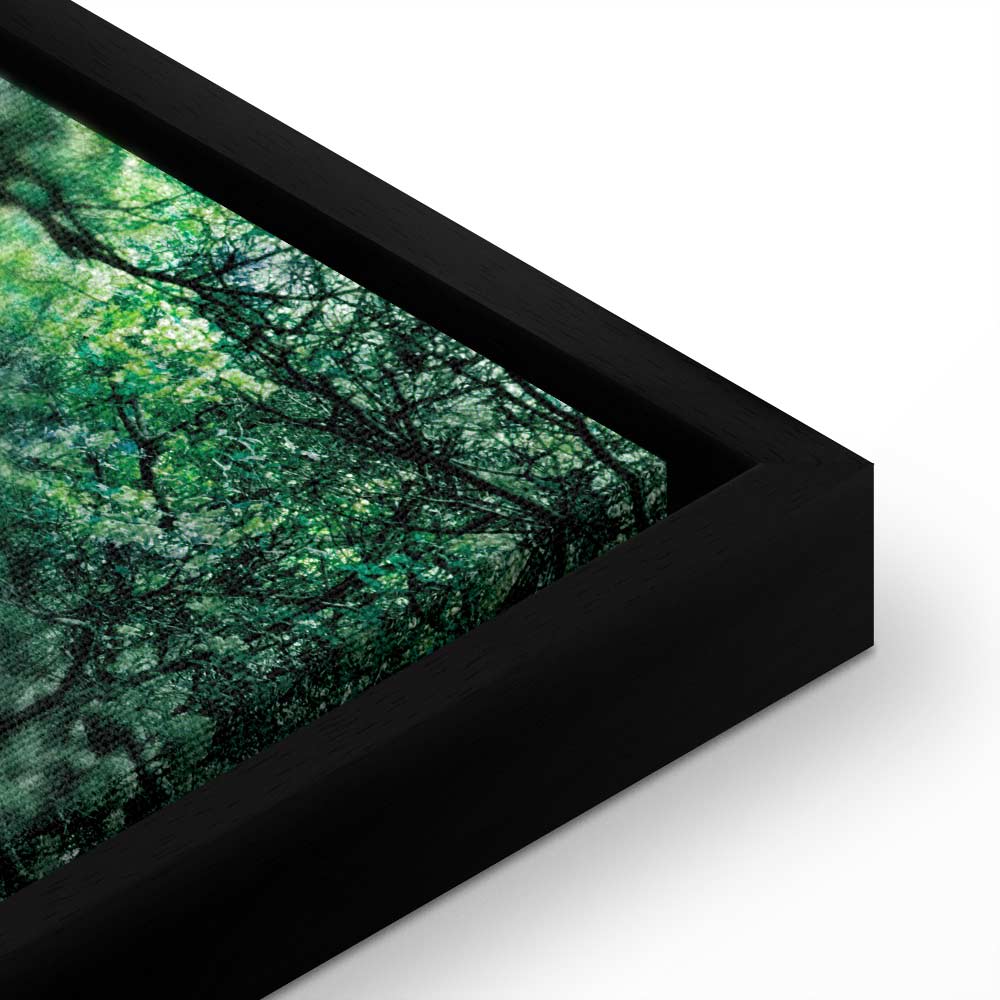 Green Pergola Nature Canvas Print