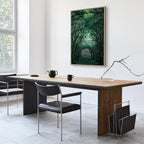 Green Pergola Nature Canvas Print