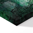 Green Pergola Nature Canvas Print