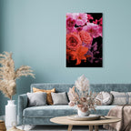 Spring Flower Meadow Nature Canvas Print
