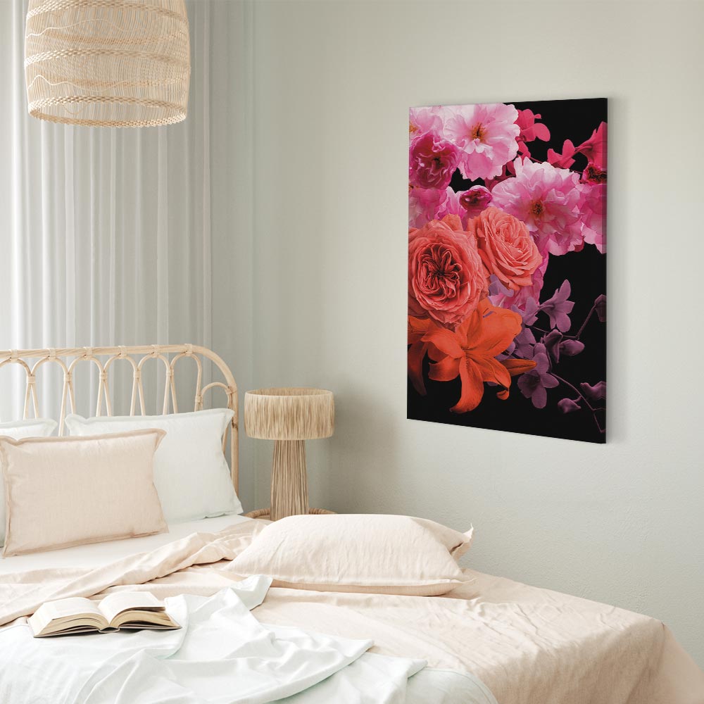 Spring Flower Meadow Nature Canvas Print