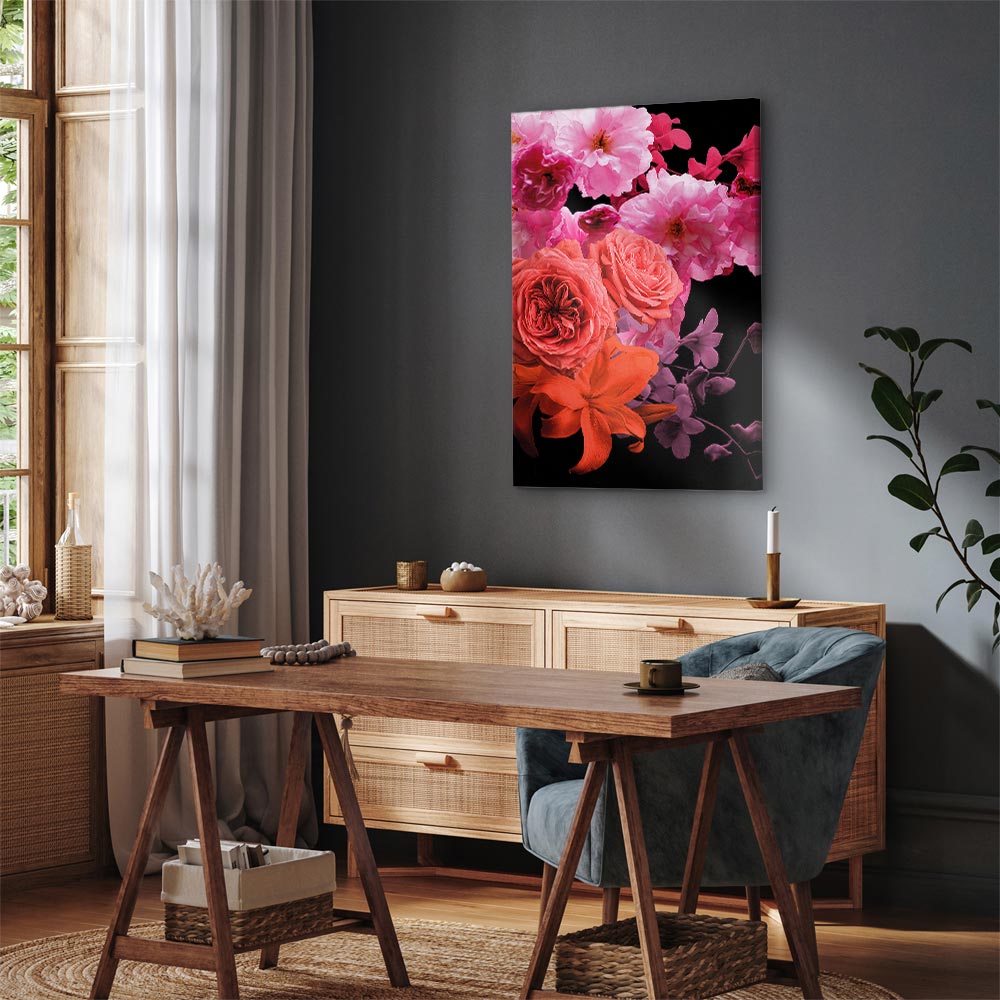 Spring Flower Meadow Nature Canvas Print