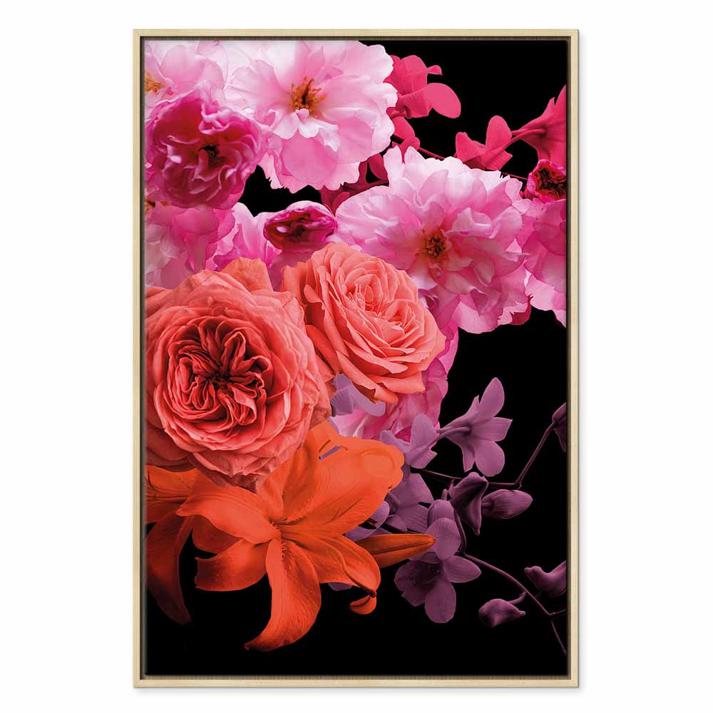 Spring Flower Meadow Nature Canvas Print