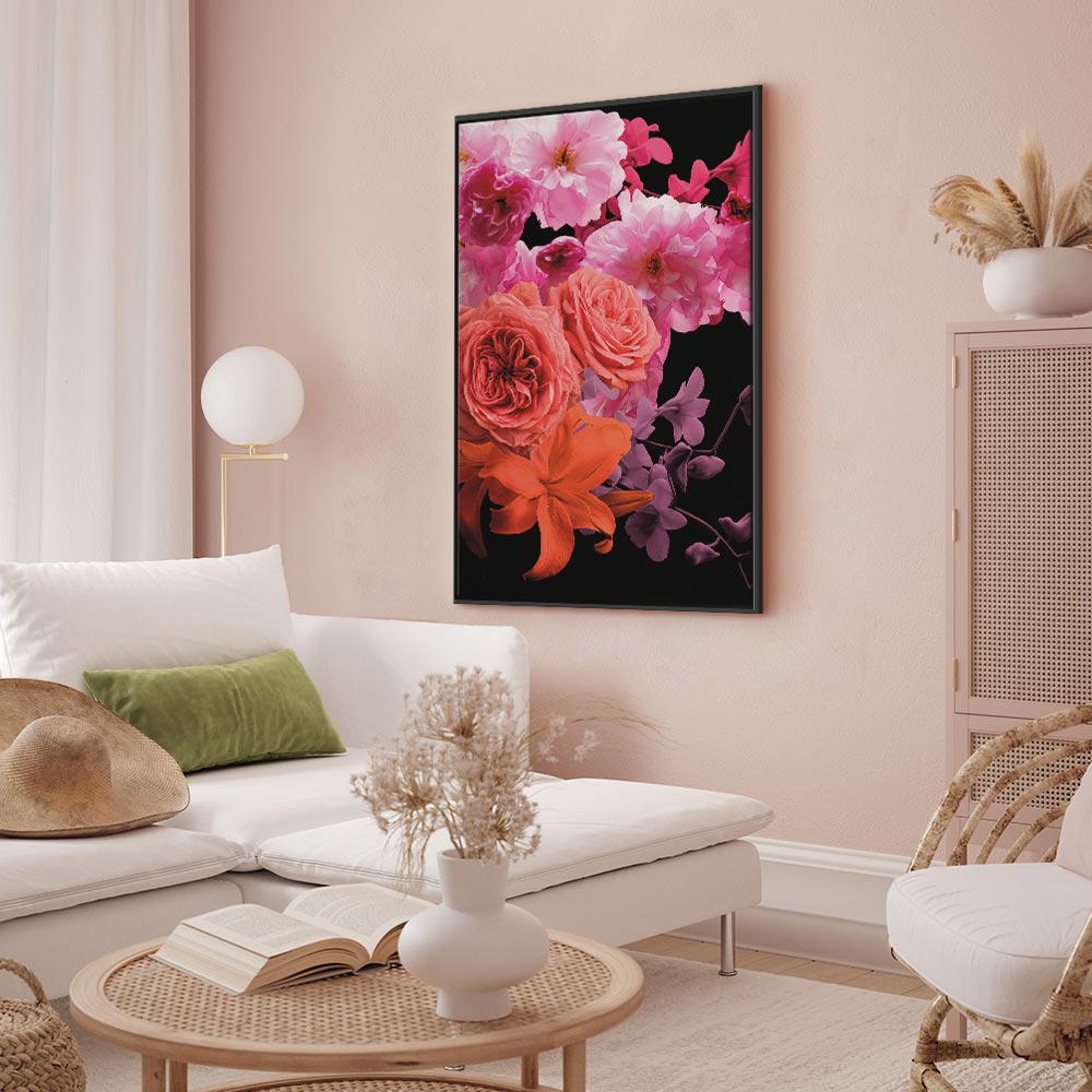 Spring Flower Meadow Nature Canvas Print