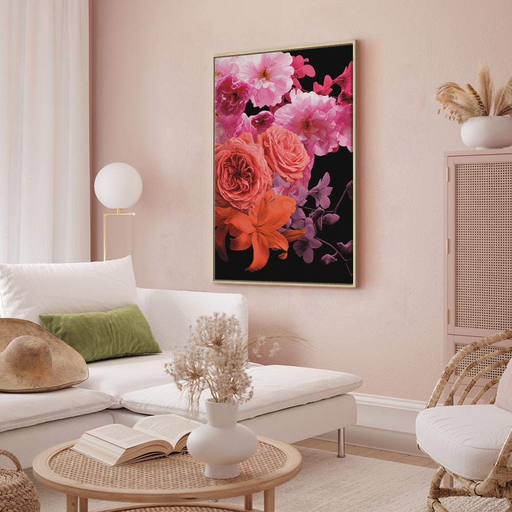 Spring Flower Meadow Nature Canvas Print