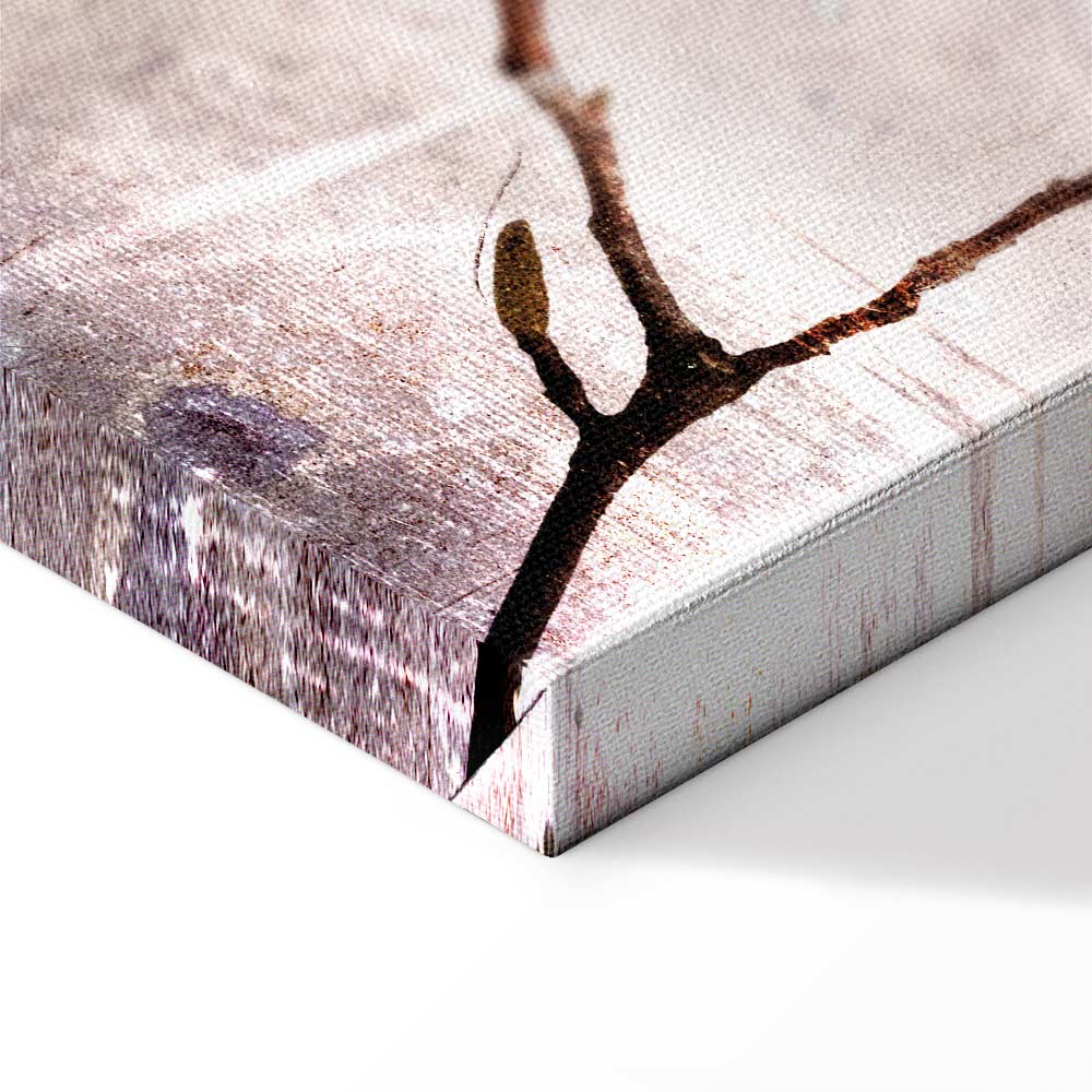 Magnolia Floral Narrow Canvas Print