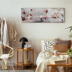 Magnolia Floral Narrow Canvas Print