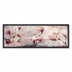 Magnolia Floral Narrow Canvas Print