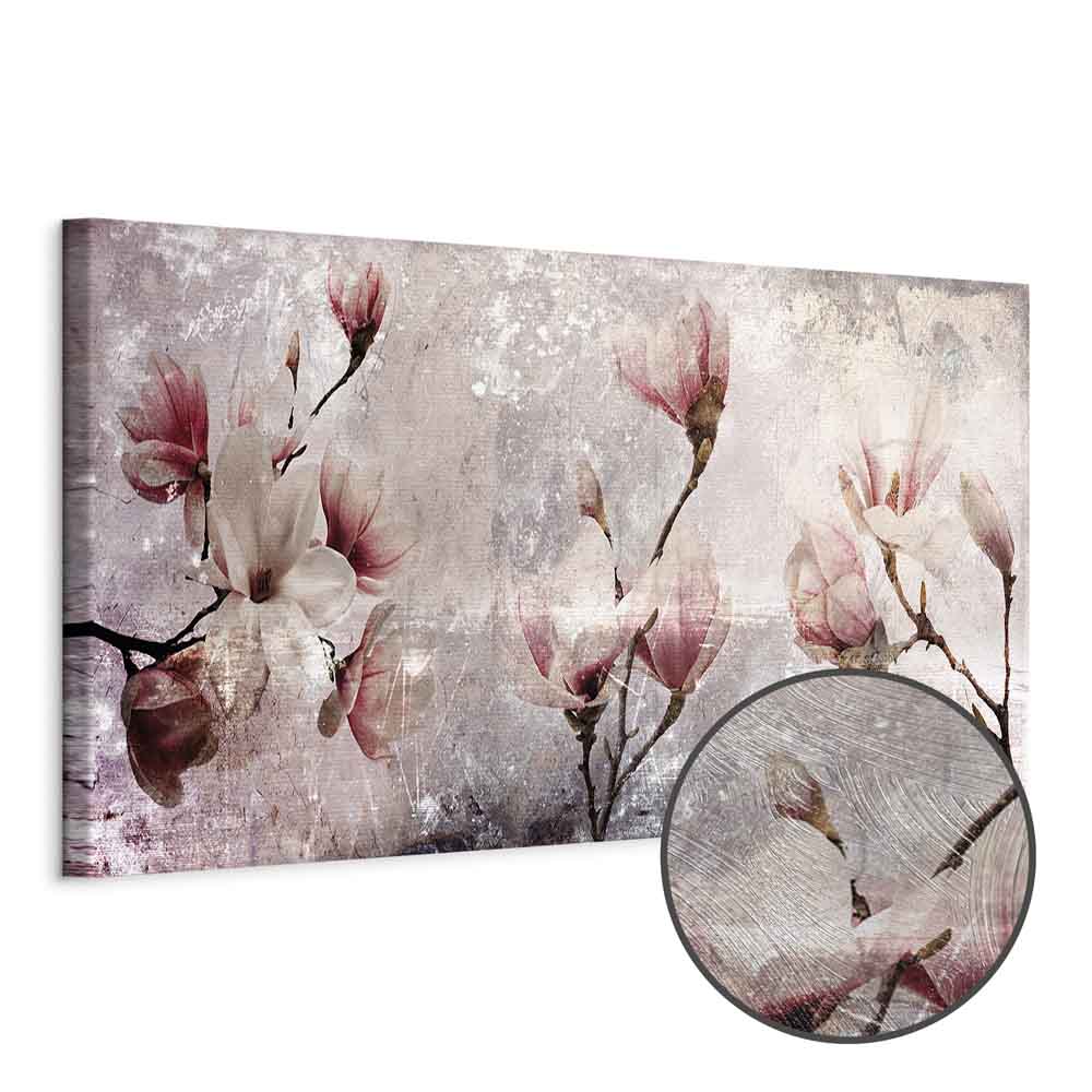 Magnolia Floral Narrow Canvas Print