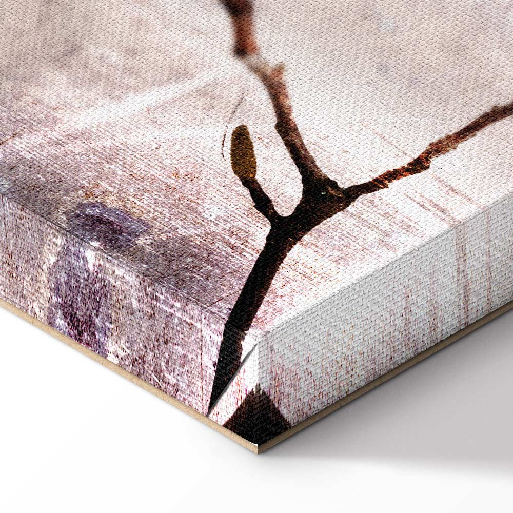 Magnolia Floral Narrow Canvas Print