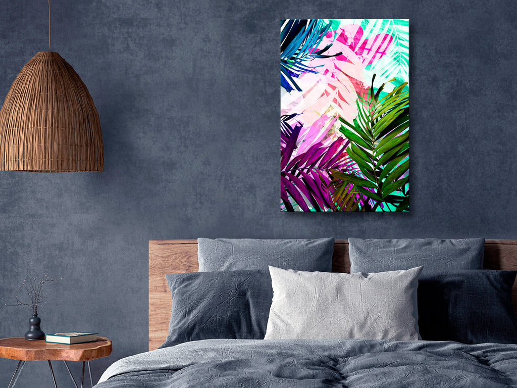 Canvas Print - Colourful Rustle (Vertical)