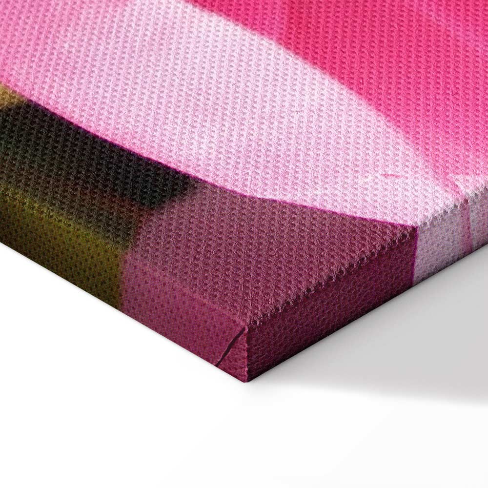 Pink Peony Flower Floral Canvas Print