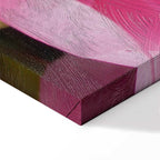 Pink Peony Flower Floral Canvas Print