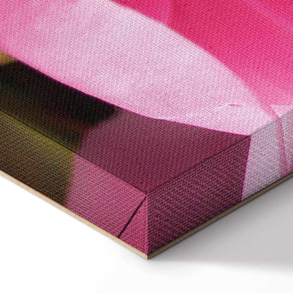 Pink Peony Flower Floral Canvas Print