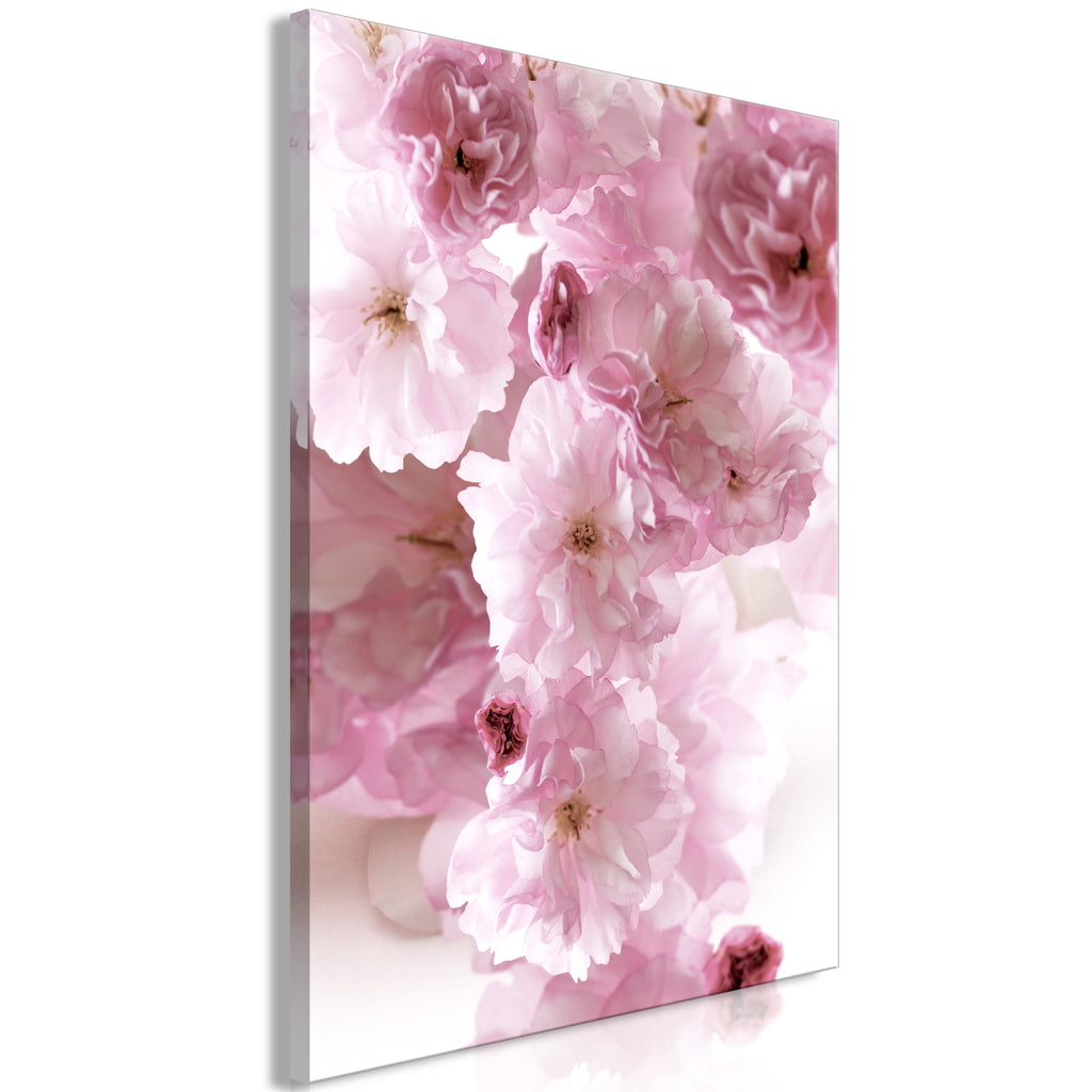 Canvas Print Flowery Glamour Pink Flower Petals 1-Part