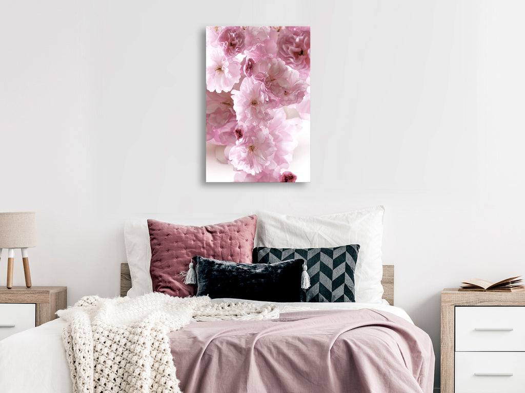 Canvas Print Flowery Glamour Pink Flower Petals 1-Part