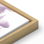 Pink Floral Garden Canvas Print