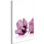 Canvas Print - Close to Each Other (1 Part) Vertical - Flowers