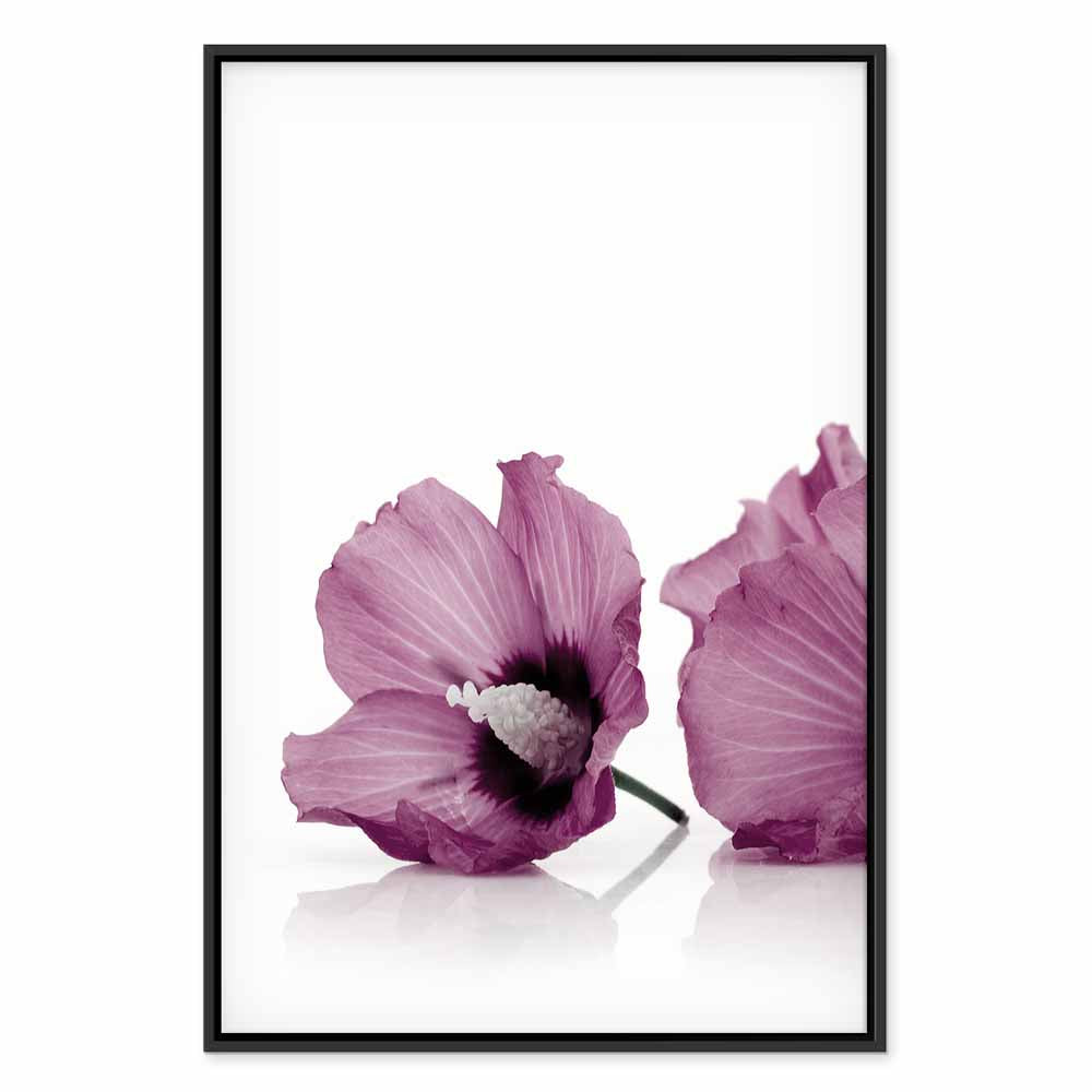 Close Floral Nature Vertical Canvas Print