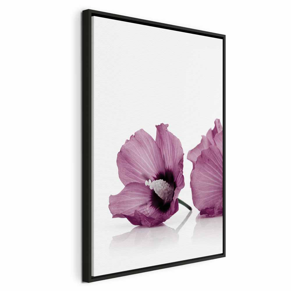 Close Floral Nature Vertical Canvas Print