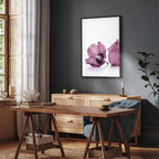 Close Floral Nature Vertical Canvas Print
