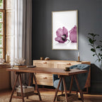 Close Floral Nature Vertical Canvas Print