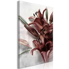 Canvas Print - Floral Form (1 Part) Vertical
