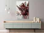 Canvas Print - Floral Form (1 Part) Vertical
