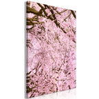 Canvas Print Cherry Tree Vertical 1 Part