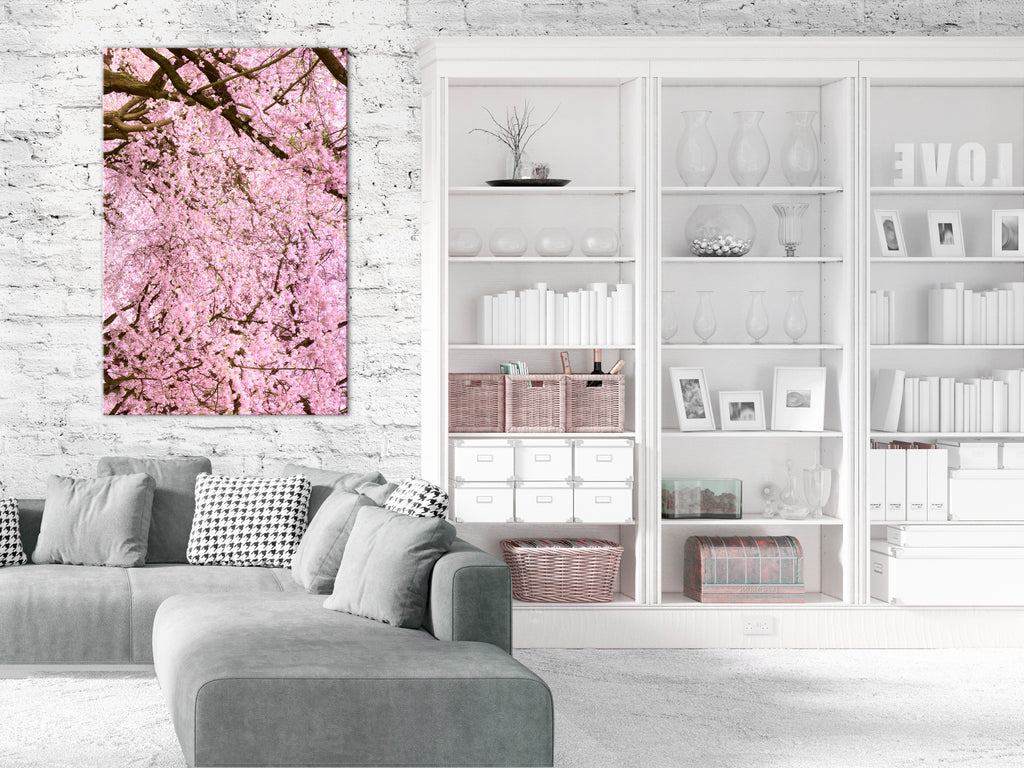 Canvas Print Cherry Tree Vertical 1 Part