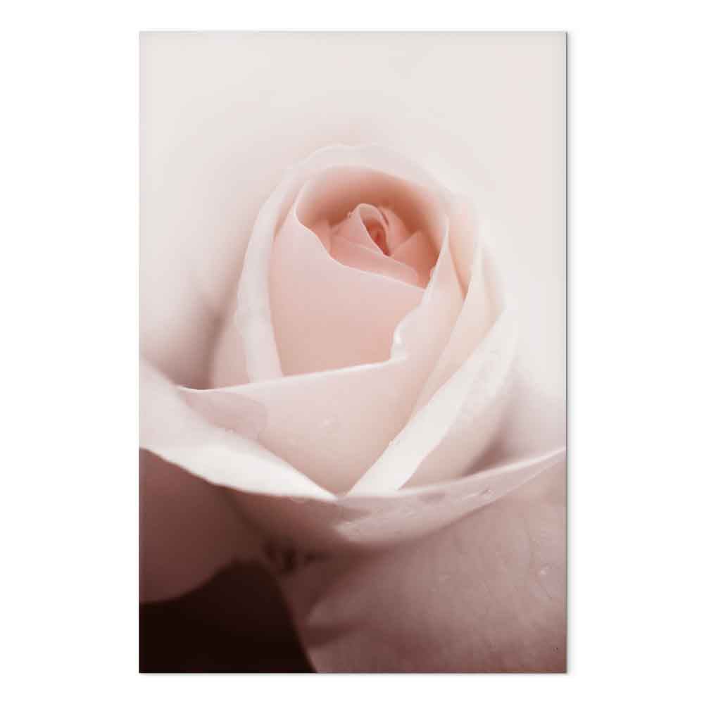 Floral Feelings Vertical Canvas Print