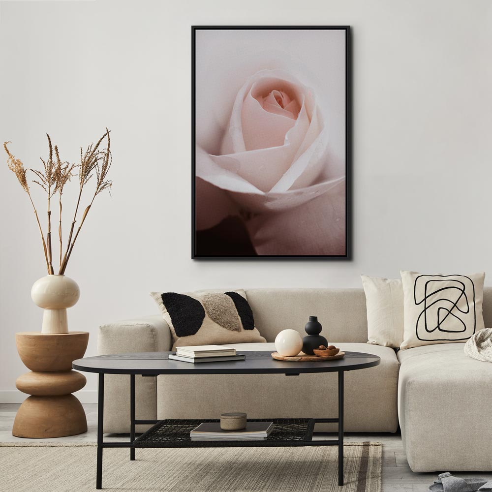 Floral Feelings Vertical Canvas Print