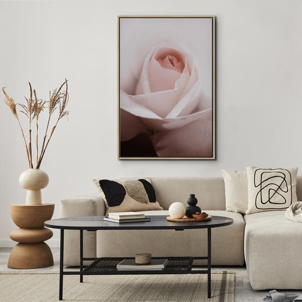 Floral Feelings Vertical Canvas Print