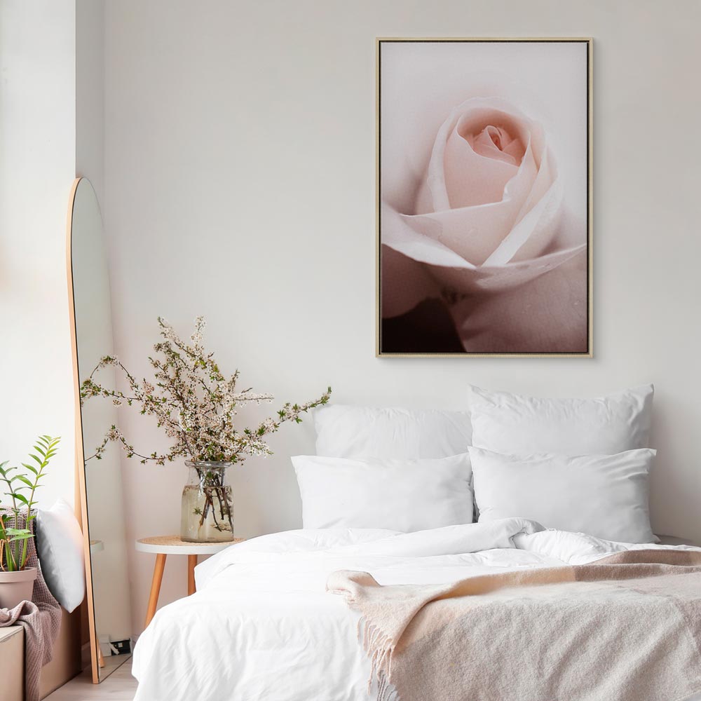 Floral Feelings Vertical Canvas Print