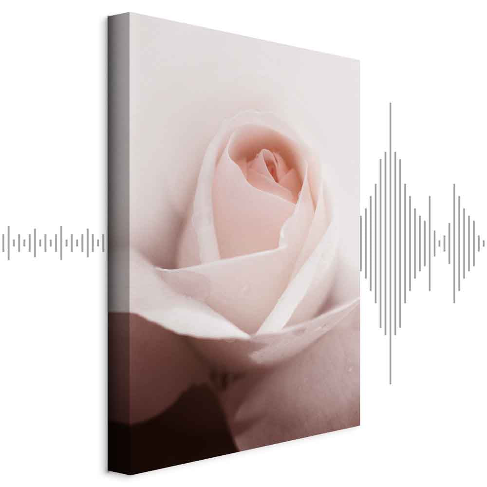 Floral Feelings Vertical Canvas Print