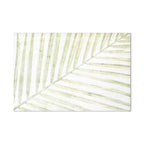 Palm Leaf Tropical Nature Canvas Print