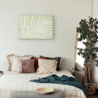 Palm Leaf Tropical Nature Canvas Print