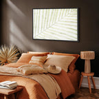 Palm Leaf Tropical Nature Canvas Print