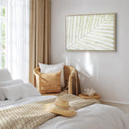 Palm Leaf Tropical Nature Canvas Print