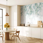 Pastel Watercolour Floral Wall Mural