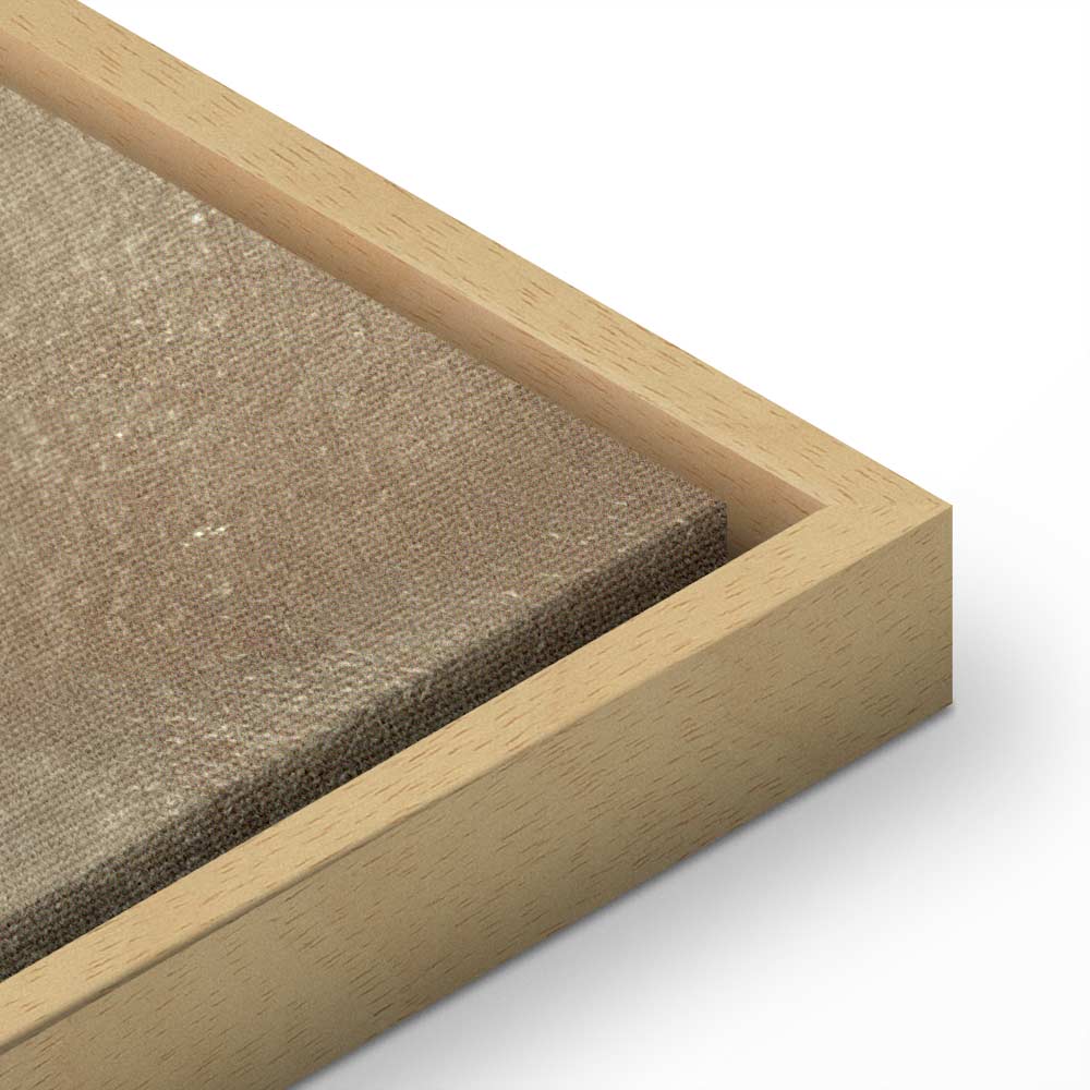 Petrified Stone Texture Abstract Canvas Print