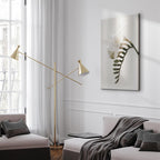 Spring Floral Headdress Vertical Canvas Print