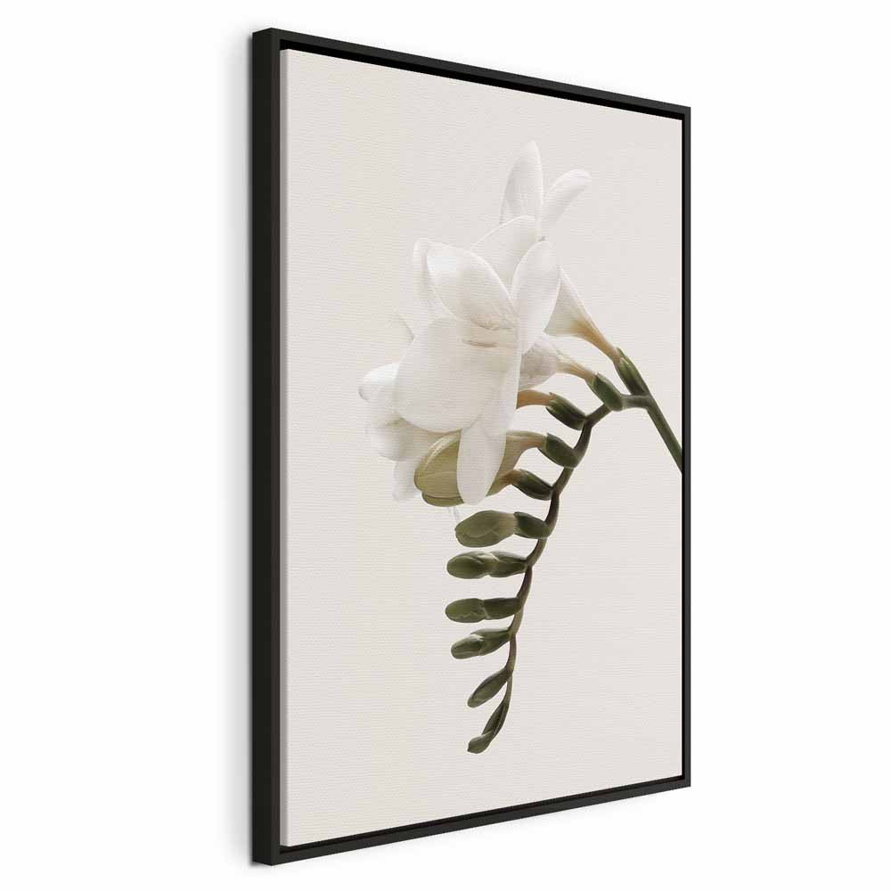 Spring Floral Headdress Vertical Canvas Print