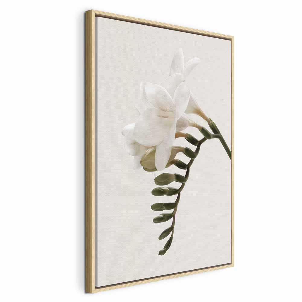 Spring Floral Headdress Vertical Canvas Print