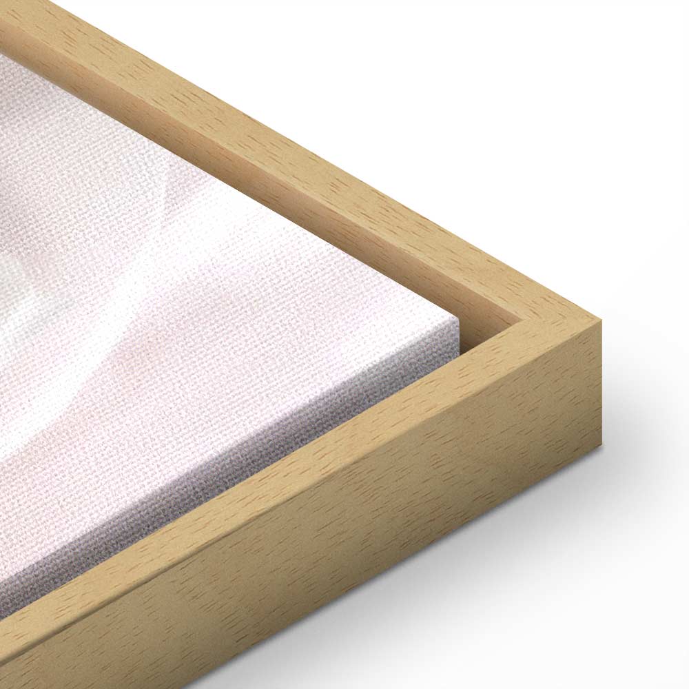 Fluffy Floral Distraction Vertical Canvas Print