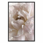 Fluffy Floral Distraction Vertical Canvas Print